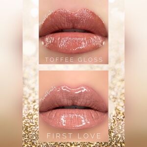 TOFFEE Gloss & FIRST LOVE LipSense
